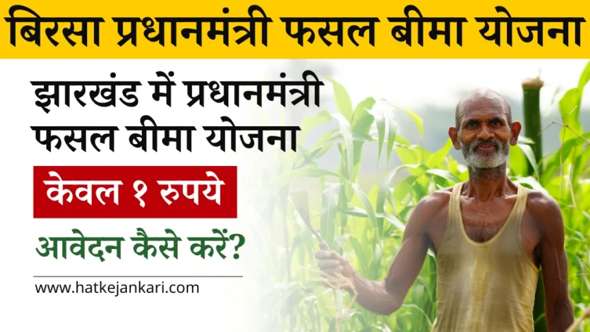 Birsa Pradhanmantri Fasal Bima Yojana झारखंड में प्रधानमंत्री फसल बीमा योजना के लिए आवेदन कैसे करें