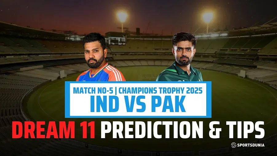 PAK vs IND Dream11 Prediction: Match 5, Fantasy Cricket Tips, Playing 11