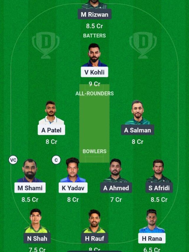 PAK vs IND Dream11 Prediction, Match 5, Fantasy Cricket Tips, Playing 11, Injury Updates & Pitch Report for Champions Trophy 2025