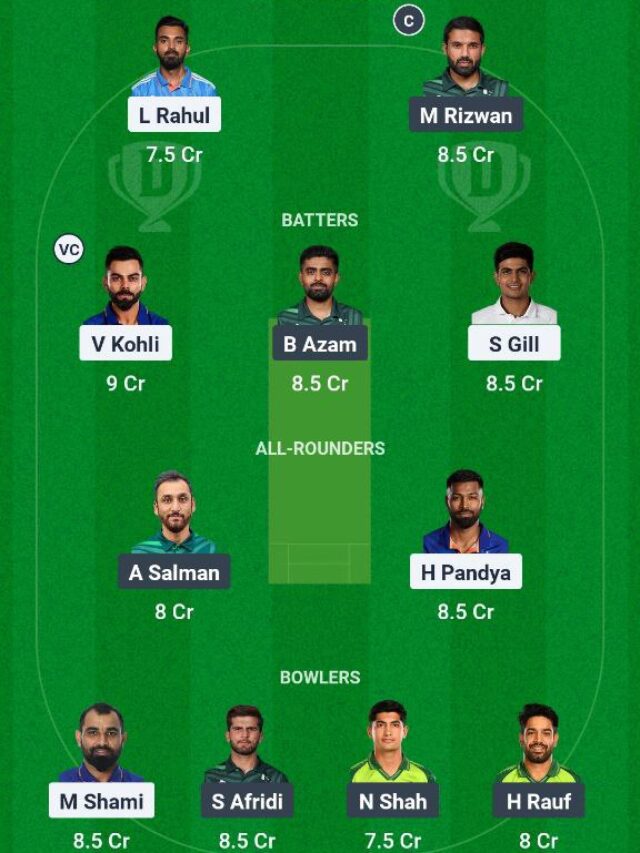 IND vs PAK Dream11 Prediction Today Match, Dream11 Team Today, Fantasy Cricket Tips, Playing XI, Pitch Report, Injury Update- ICC Champions Trophy 2025, Match 5